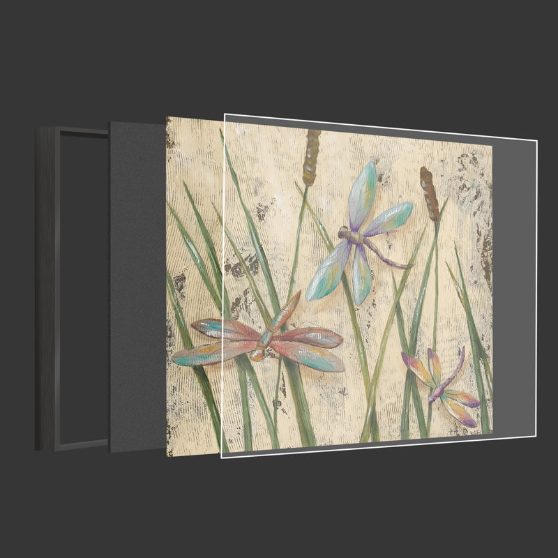 Reproduction d'un seul cadre photo sur toile, Cadre noir, H 12 po x l 16 po x P 1,5 po