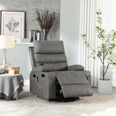 Electric Power Lift Recliner Chair Sofa for Elderly with lumber heat -  Inbox Zero, 51C661F9DAFE44818F8D783B0D2B8048