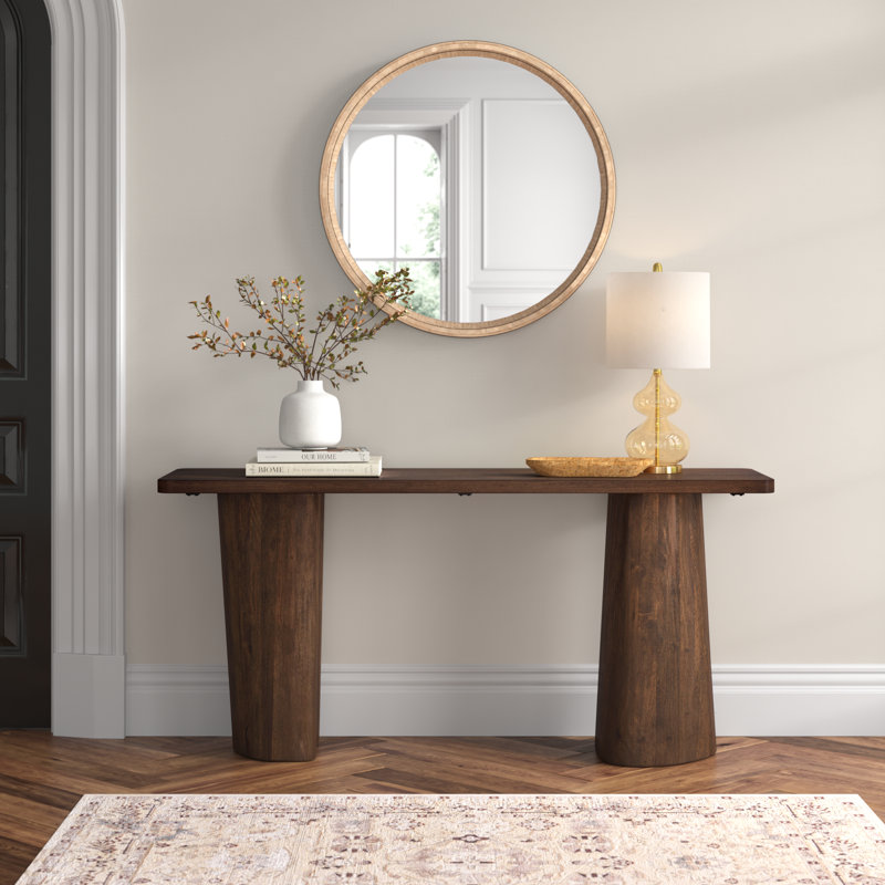 65'' Solid Wood Console Table
