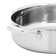 4.5 Quarts Non-Stick Stainless Steel Saute Pan with Lid