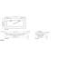 Cube 48" Single Bathroom Vanity Top with Sink in White-72042518