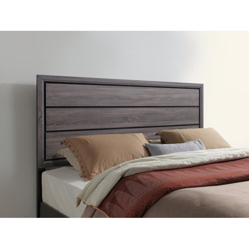 GRAND LIT MIRAGE GRIS