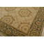 Tapis de zone en laine 6 pi 1 po x 9 pi à main one-of-kind noué la brown Vinci