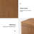 Waynesville 36"W 2-Door Modern Oak Wood Cabinet with Adjustable Shelves-2114442893