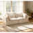 Tissu blanc antique