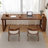 Walnut Rectangular Solid Wood desk-108841195