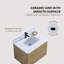 Ensemble de meuble-lavabo mural 30 po Maxbano-2133383947