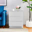 Ashaiya 50cm W Manufactured Wood Bedside Table-2084384516