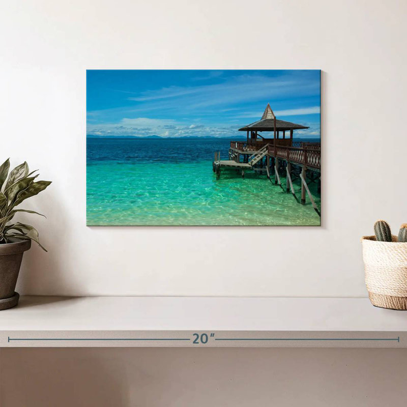 Gillard Pier Ocean View, 8" H x 12" W