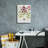 Epic Graffiti 'Leucoium Flore' by Art Licensing Studio Canvas Wall Art-109180899