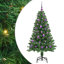 vidaXL Artificial Christmas Tree with 150 LEDs with Stand Green-2012342784