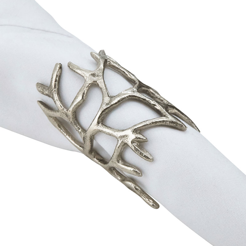 Anneau de serviette antlers design