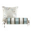 Couvre-lit 5 pièces - grand, bleu / brun, grand lit bleu / brun traditionnel, tissé avec style-120944822-120944828