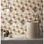2.5" x 3" Marble Arabesque Mosaic Wall & Floor Tile-50870325