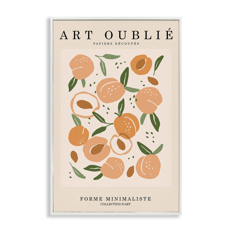 «Stupell Industries Peaches Gallery», affiche giclée par Incado, H 18 po x l 12 po