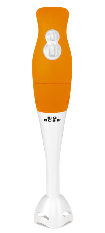 Big Boss Hand Immersion Blender, Orange