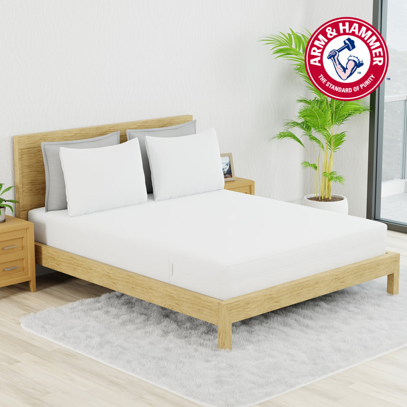 Arm & Hammer Eco Performance Zippered Mattress Protector with Tencel, Twin