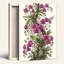 Orchidées roses et papillon sur toile de branche d'arbre-132730837