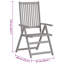 Chaise de patio avec coussin en teck-154763906-166122066-219704930