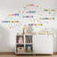 Text & Numbers Wall Decal
