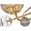 6 - Light Sputnik Modern Linear Chandelier