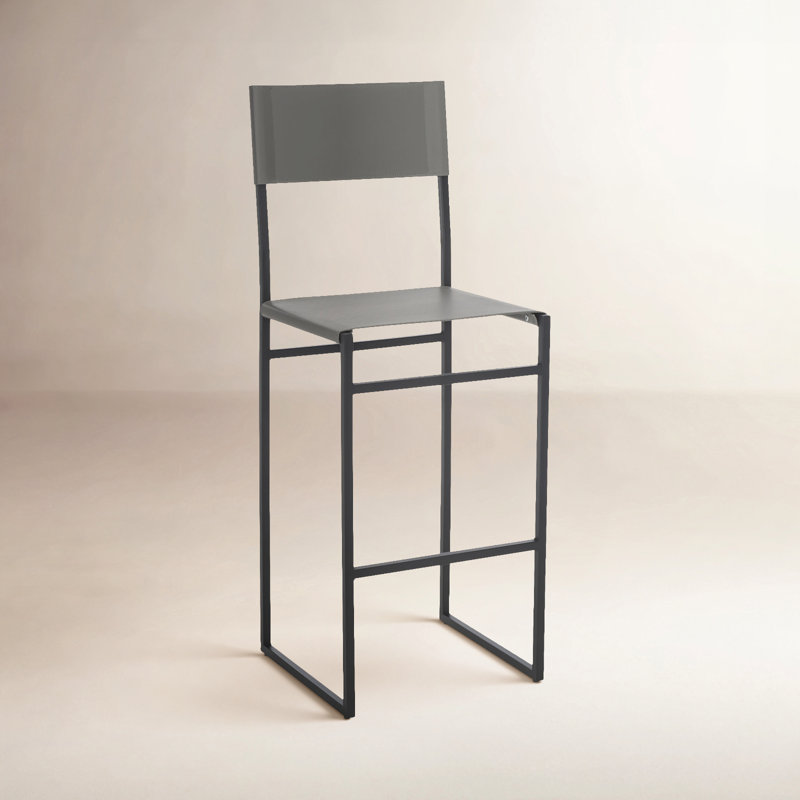 Tabouret de bar et de comptoir Fairbanks, Gris, Tabouret de bar (siège d'une hauteur de 30 po)