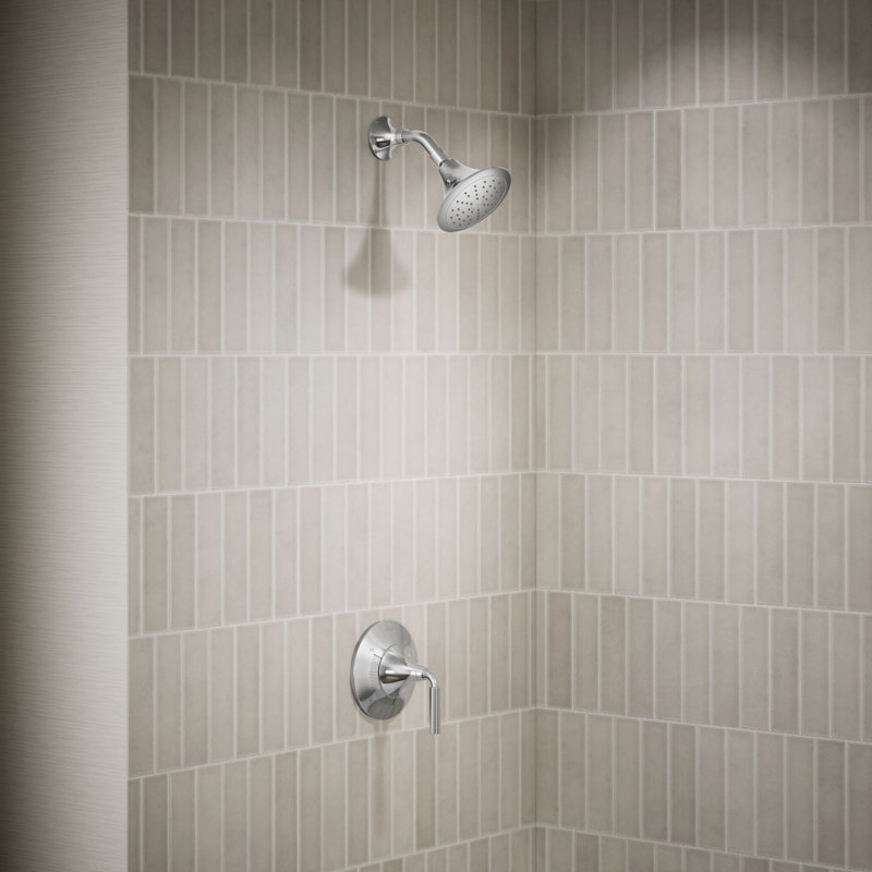 Tone Rite-Temp Pressure-Balancing Shower Faucet Trim Set 1.75 GPM, Polished Chrome