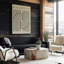 Impression sur toile monochrome Bauhaus Curves-472538523-472538470-472538465