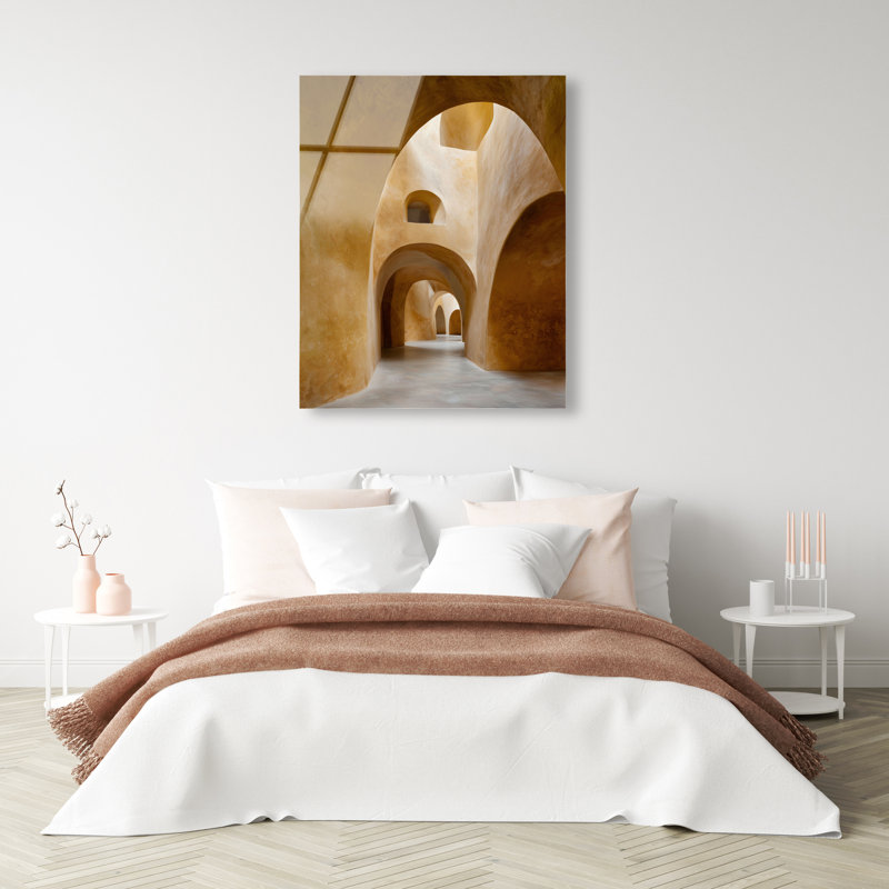 Honeyed Vaults II Print, 36"H x 30"W, High-Gloss Acrylic Print