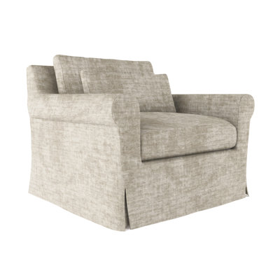Chaise avec accoudoirs à accoudoirs roulés Ludlow