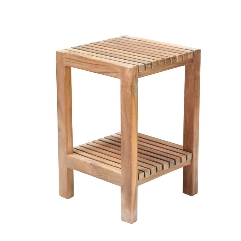 Banc de douche en teck Elli-Anne