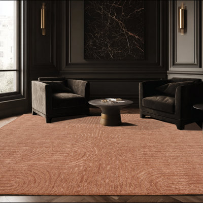 Hand Tufted Wool/Tencel Area Rug