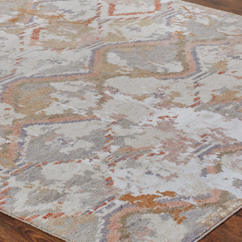 Mesa Mirage Hand Knotted Area Rug, Rectangle 10' x 14'