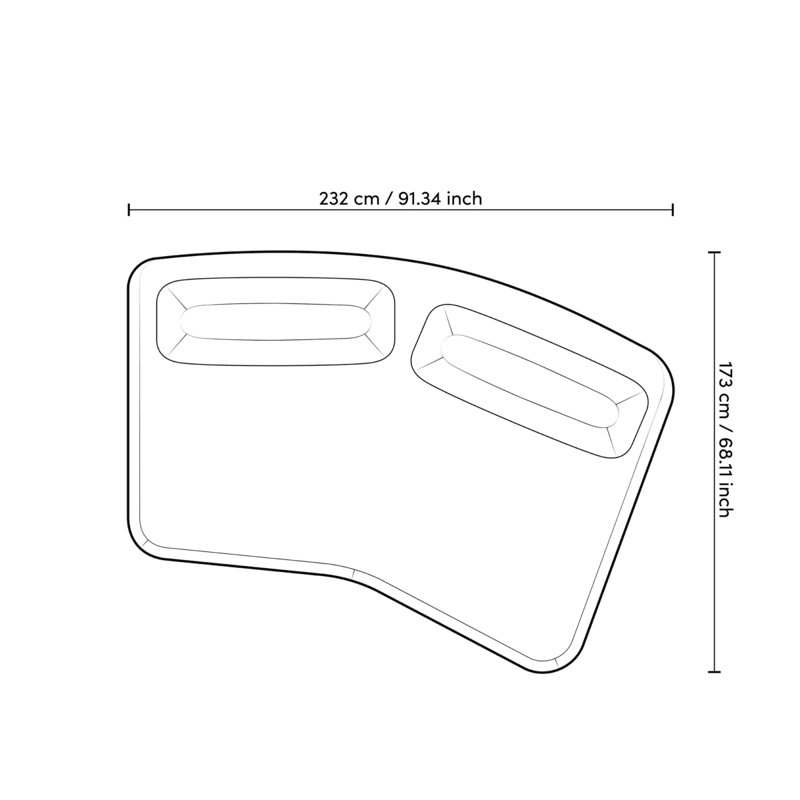 Sofa Residenza, Offf White