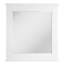 Solid Wood Square Wall Mirror