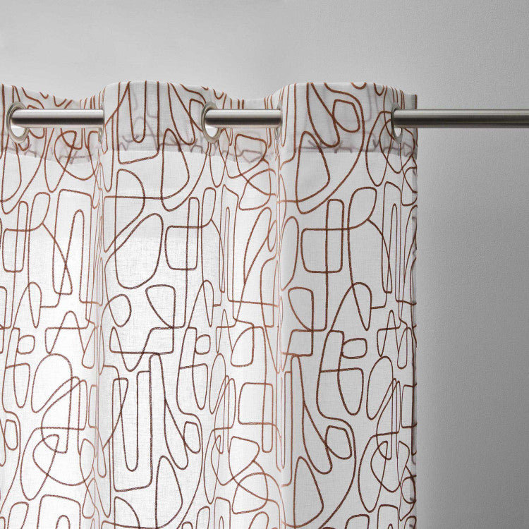 Sheer Curtain Single Panel, 145 x 275cm
