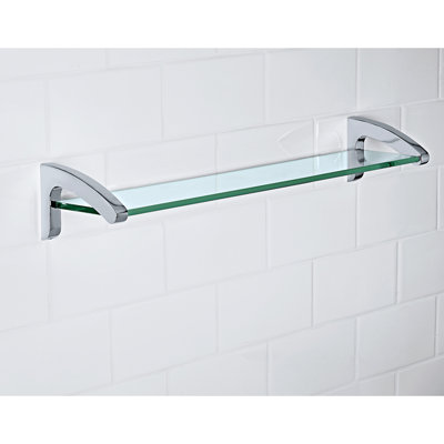 Kafka Glass Floating Shelf
