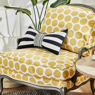 Marquee Bow Lumbar Pillow