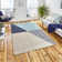 Elijah area rug Machine Woven Rectangle Grey/Blue
