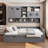 Aleyssa Daybed With Storage Shelves, Charging Station, Led And Trundle-1680760781-1680760780