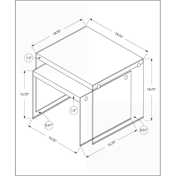 Dimensions du produit