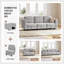 Fabric Corner Sectional-517430280-517430324-523537530