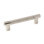 Poignée d'armoire Esquire 5 1/16 po (128 mm) en nickel poli / acier inoxydable centre à centre