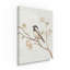 «Black Cappé Chickadee Vintage», reproduction de peinture acrylique sur toile tendue-31386345