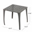 Table d'appoint d'extérieur 18 po