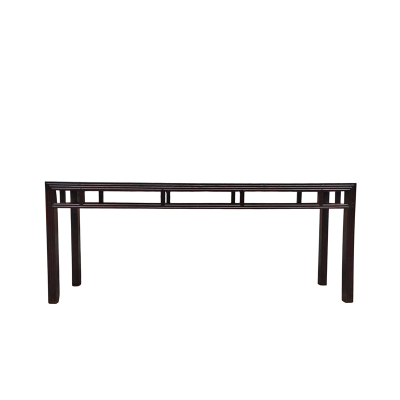 88.2 in. Solid Wood Console Table