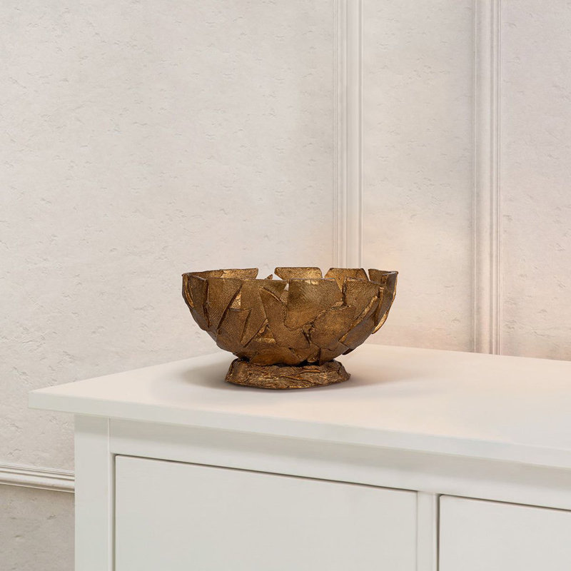 Mosaic Luxe Bowl Large, 10" H x 16"W x 16" D