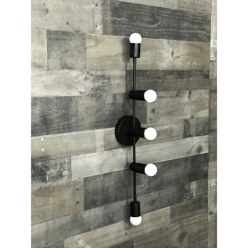 Nila 5 - Light Dimmable Vanity Light, Matte Black