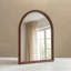 Miroir mural décoratif rond vintage en forme d'arche-159698420