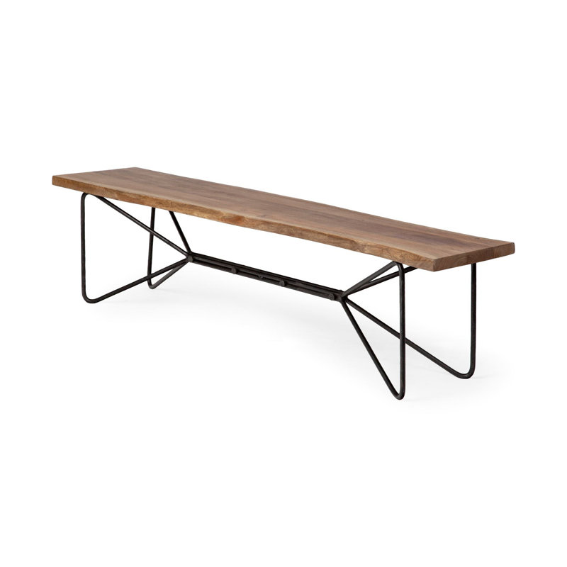 Margaret Bench, Brown/Black